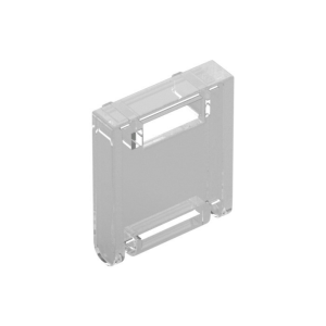 LEGO 4346 Box 2 x 2 x 2 Door with Slot (Transparent Clear)