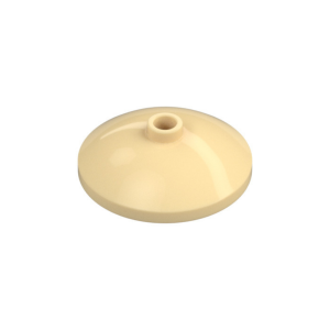 LEGO 43898 Dish 3 x 3 Inverted [Radar] (Tan)