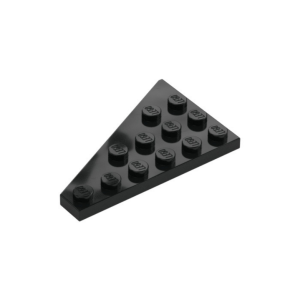 LEGO 48205 Wedge Plate 6 x 4 Right (Black)