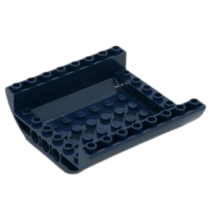 LEGO 54091 Brick Curved Inverted 8 x 8 x 2 Double (Dark Blue)