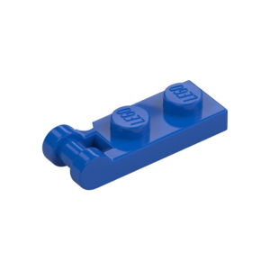 LEGO 60478 Plate Special 1 x 2 with Handle on End Closed Ends (Blue)