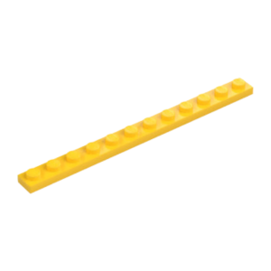 LEGO 60479 Plate 1 x 12 (Yellow)