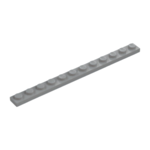 LEGO 60479 Plate 1 x 12 (Light Bluish Gray)