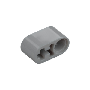 LEGO 60483 Technic Beam 1 x 2 Thick with Pin Hole and Axle Hole (Light Bluish Gray)