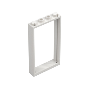 LEGO 60596 Door Frame 1 x 4 x 6 Type 2 (White)