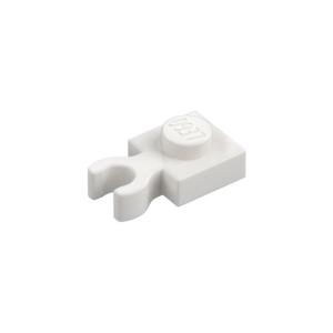 LEGO 60897 Plate Special 1 x 1 with Clip Vertical (White)