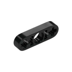 LEGO 6632 Technic Beam 1 x 3 Thin (Black)
