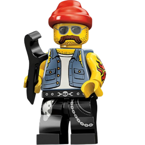 LEGO 71001 Collectable Minifigures Series 10 Motorcycle Mechanic