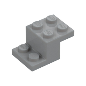 LEGO 73562 Bracket 3 x 2 x 1 1/3 with Bottom Stud Holder (Light Bluish Gray)