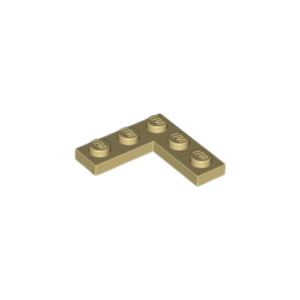 LEGO 77844 Plate 3 x 3 Corner (Tan)