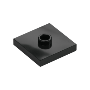 LEGO 87580 Plate Special 2 x 2 with Groove and Center Stud (Jumper) (Black)