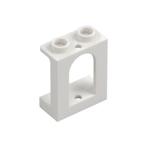 LEGO 90195 Window 1 x 2 x 2 Castle (White)