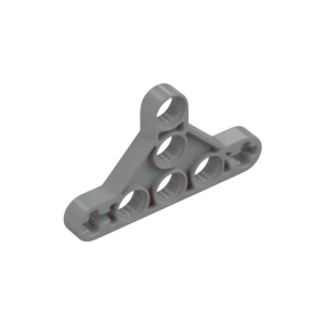 LEGO 99773 Technic Beam Triangle Thin [Type II] (Light Bluish Gray)