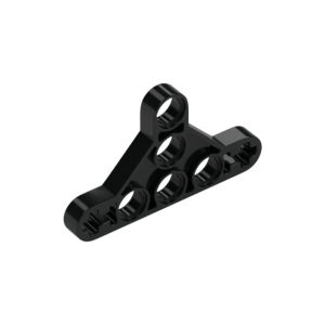 LEGO 99773 Technic Beam Triangle Thin [Type II] (Black)