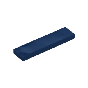 LEGO 2431 Tile 1 x 4 (Dark Blue)