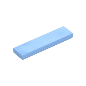 LEGO 2431 Tile 1 x 4 (Bright Light Blue)