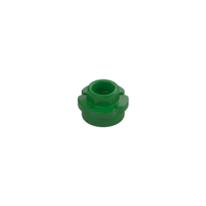 LEGO 24866 Plant Flower Plate Round 1 x 1 with 5 Petals (Green)