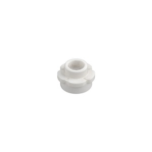 LEGO 24866 Plant Flower Plate Round 1 x 1 with 5 Petals (White)