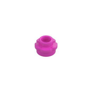 LEGO 24866 Plant Flower Plate Round 1 x 1 with 5 Petals (Dark Pink)