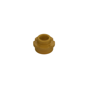 LEGO 24866 Plant Flower Plate Round 1 x 1 with 5 Petals (Pearl Gold)