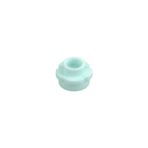 LEGO 24866 Plant Flower Plate Round 1 x 1 with 5 Petals (Light Aqua)