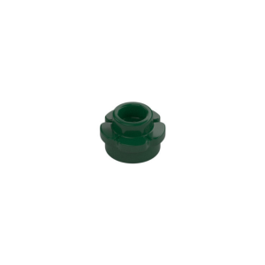 LEGO 24866 Plant Flower Plate Round 1 x 1 with 5 Petals (Dark Green)