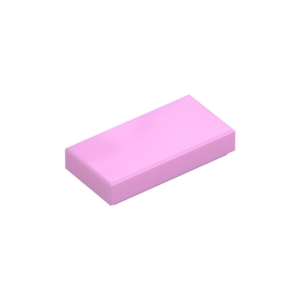 LEGO 3069 Tile 1 x 2 (Bright Pink)