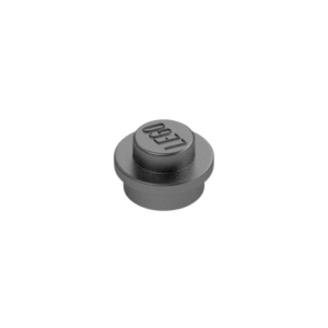 LEGO 6141 Plate Round 1 x 1 with Solid Stud (Metallic Silver)