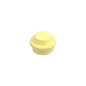 LEGO 6141 Plate Round 1 x 1 with Solid Stud (Bright Light Yellow)