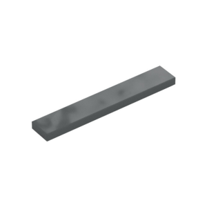 LEGO 6636 Tile 1 x 6 (Dark Bluish Gray)