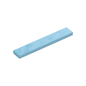 LEGO 6636 Tile 1 x 6 (Medium Azure)