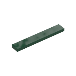LEGO 6636 Tile 1 x 6 (Dark Green)
