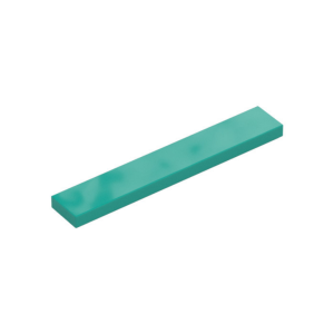 LEGO 6636 Tile 1 x 6 (Dark Turquoise)