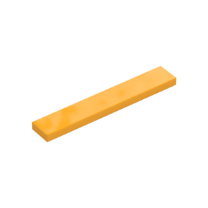 LEGO 6636 Tile 1 x 6 (Bright Light Orange)